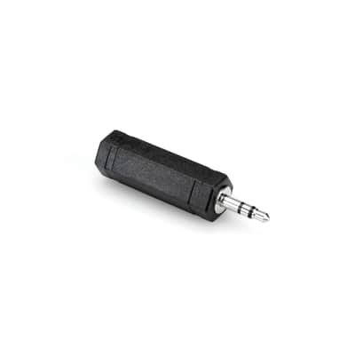 Hosa GMP-386 1/4" TS Mono Jack to 3.5mm TRS Stereo Minijack Adaptor image 3