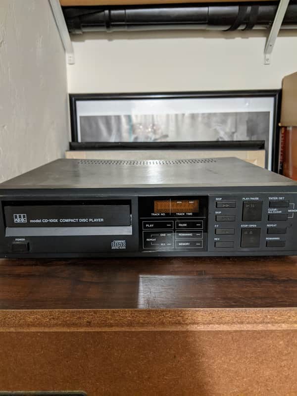 ADC CD-100X Vintage (1985) CD Player image 1