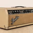 1964 Fender Bassman Black Panel Blonde Pre-CBS Tube Amp Head, AA864 Circuit, Rare Variant