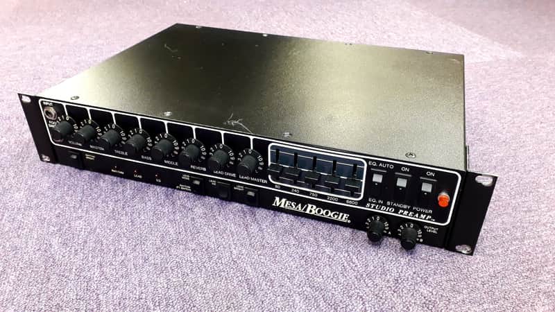 Mesa Boogie Studio Preamp Rack Mountable - Black image 1