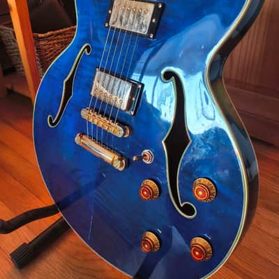 Eastman T186MX 2008 - Rare Nitro Blue image 8