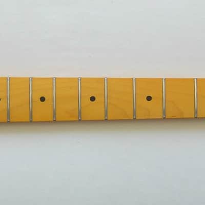 NEW* 1-Piece /Telecaster 21 JUMBO Frets/Medium to Chunky C Neck Contour /Vintage Tint /Guitar Neck - SATIN NITRO Finish. Fits Fender/ Warmoth TELE image 3