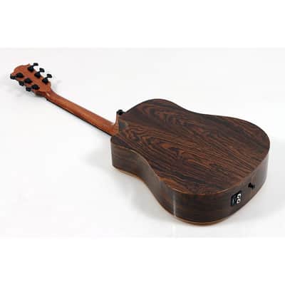 Lag Guitars Tramontane HyVibe THV30DCE Dreadnought Acoustic-Electric Smart Guitar Regular Natural image 2