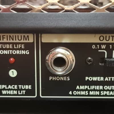 Bugera T5-INFINIUM 5W Cage Tube Amp Head-INFINIUM 2010s - Black/Silver image 5