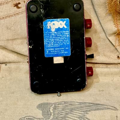 Foxx Tone Machine ~1973 - Purple Velvet Vintage 1970's image 4