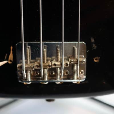 Fender Precision Bass with Rosewood Fretboard 1964 - Black Refin image 10
