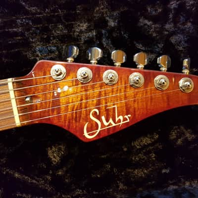 2010 Suhr Custom Modern Guthrie Govan Signature Flame Maple Top Electric Guitar image 11