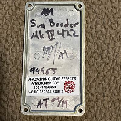 Analogman Sun Bender MkIV 2013 - Present - Yellow image 7