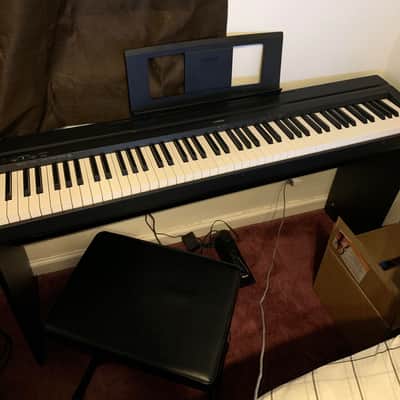 Yamaha Yamaha P-45 88-Key Weighted Action Digital Piano With Furniture Set Warranty Included