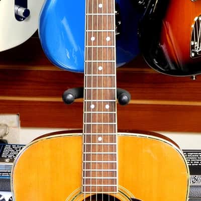 Vintage 1975 Morris W-30 Acoustic-Electric Dreadnought w/ Case! Made In Japan! VERY NICE!!! image 4
