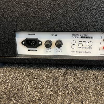Epic Amplification AR50 50 watt tube guitar amplifier 2020 - Black image 10