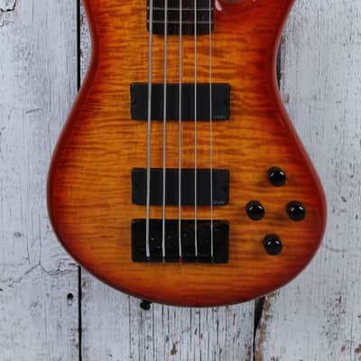 Spector Legend 5 Standard 5 String Electric Bass Guitar Tobacco Sunburst image 1