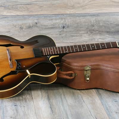 Vintage! 1986 Heritage Eagle Archtop Jazzbox Sunburst + Hard-Case image 1
