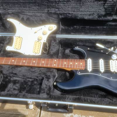 Fender Stratocaster ST-43HM made in Japan 2002 - Black image 1