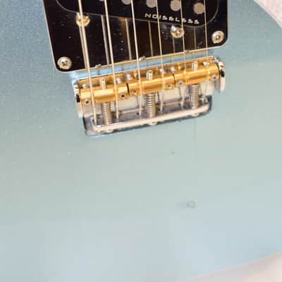 2017 Fender American Elite Telecaster Thinline Electric Guitar, Maple Fingerboard, Mystic Blue Ice w/ Case image 5