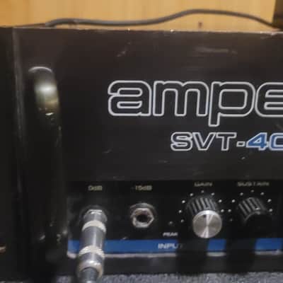 Ampeg SVT-400T 400-Watt Rackmount Bass Amp Head - Black image 2