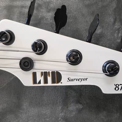 ESP LTD Surveyor '87 2020 - Present - Pearl White image 3