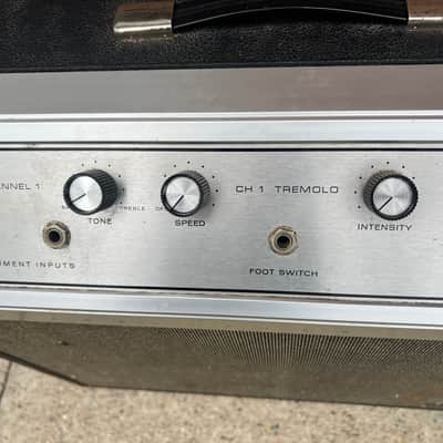 Vintage Kay Model 756 Solid State Guitar Tremolo Amplifier 1966 image 4