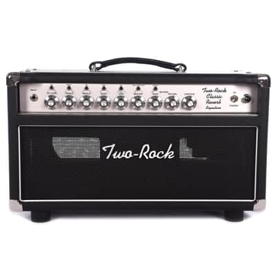 Two Rock Classic Reverb Signature Silver Anodized 100w Head w/Footswitch & Silver Skirted Knobs Pre-Order image 1