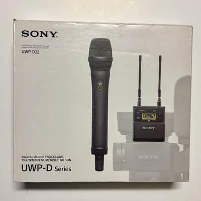 Sony UWP-D22 Wireless Handheld Package (UC14: 470–542 MHz) – Mint w/ Box, Handheld Mic & Accessories image 1