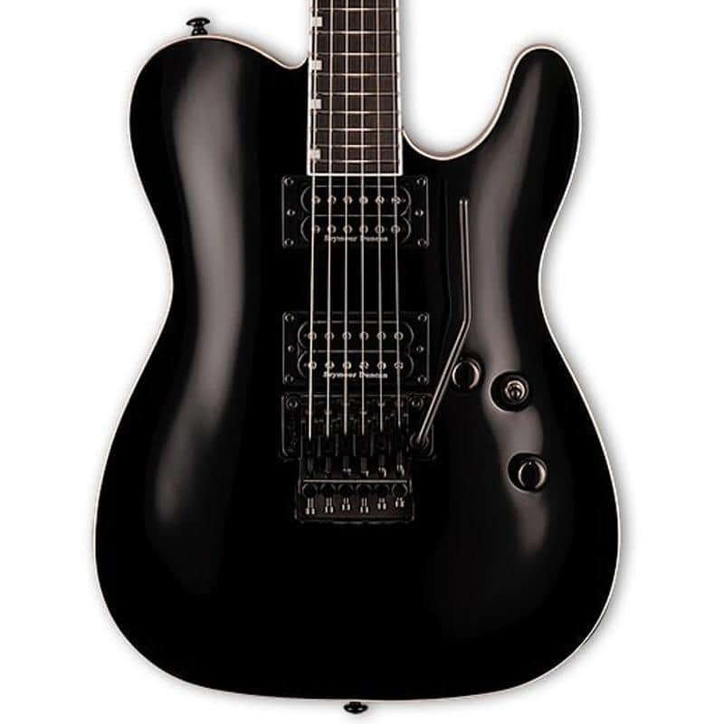 ESP LTD Eclipse '87 Guitar - Black image 1