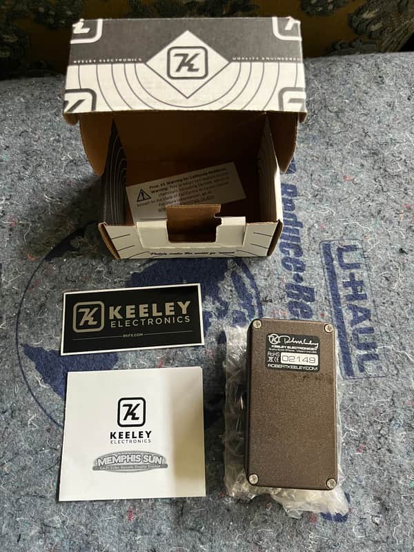 Keeley Memphis Sun Lo-Fi Reverb, Echo and Double Tracker 2015 - Present - Brown image 1