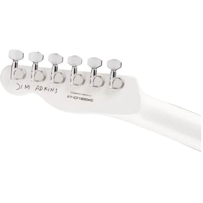 Fender Jim Adkins JA-90 Telecaster Thinline - White image 7