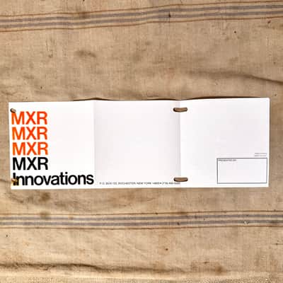 Vintage 1970's MXR Phase 90 & Noise Gate Line Driver Pamphlets-Paperwork-Flyers image 3