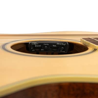 Crafter ES-MAHO GCE NAT ES Series Auditorium Cutaway Solid Sitka Spruce Top Mahogany Neck 6-String Acoustic-Electric Guitar w/Gig Bag image 5