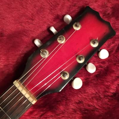 Intermark Sentinel 1960s Dark Red Sunburst MIJ Vintage image 7