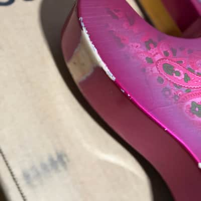 Fender Precision Bass 2000-2022? Master relic- Pink Paisley image 11