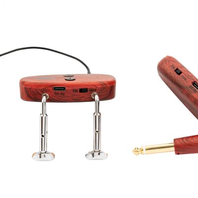 KNA VV-Wi Portable Piezo Violin/Viola Pickup - Wireless or Wired-NEW image 3