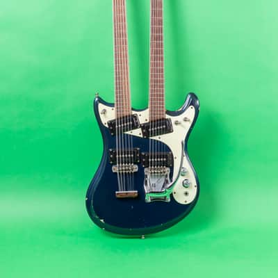 Mosrite Joe Maphis double neck 6-12 string 1966 Blue image 1