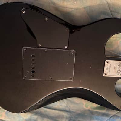 1987 USA KRAMER EE (Elliot Easton) Pro 1 HSS "Superstrat" - Floyd Rose - BLACK image 6