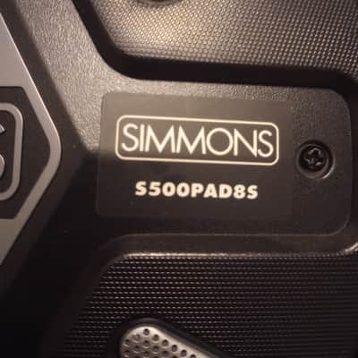 Simmons S500PAD8S Electronic Drum Pad - Black image 2