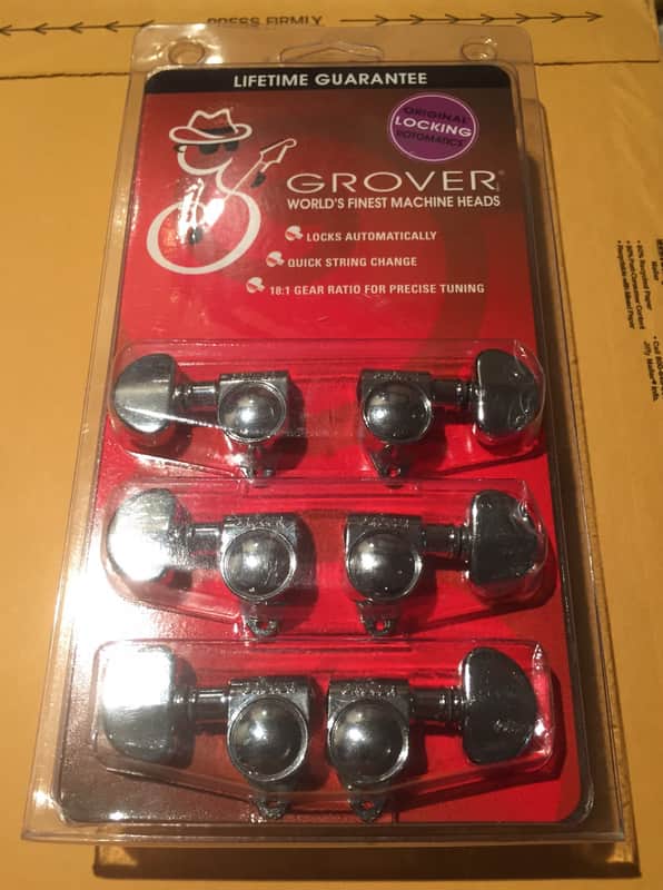 Grover 102 Rotomatic 3+3 Tuner Set image 1
