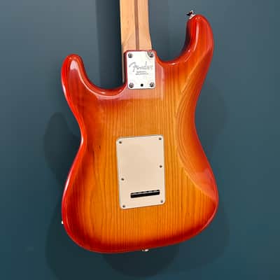 2007 Fender American Series Stratocaster HSS (Sienna Sunburst on Ash Body) w/ Original Fender Hard Clamshell Case image 10