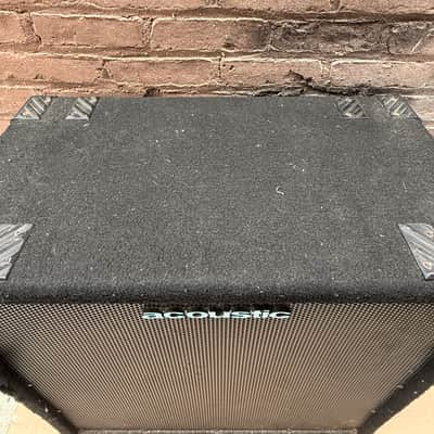Acoustic TC-115B 1x15 Bass Speaker Cabinet Tested Working – Fair Cosmetic Condition image 5