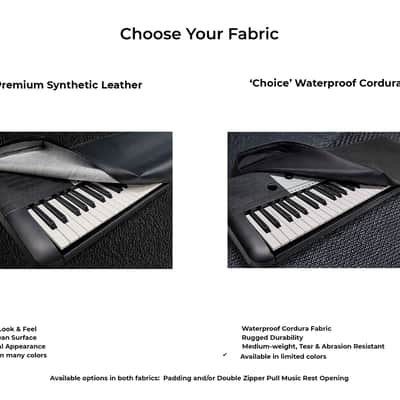 Novation Launchkey 61 Ultimate Music Keyboard Cover | Choose your Color, Fabric, Pocket, Padding & more | Made in the US Novation Launchkey 61 Ultimate Music Keyboard Cover | Choose your Color, Fabric, Pocket, Padding & more | Made in the US image 4
