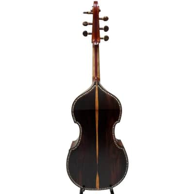 Baroque Style SONG profession Maestro inlay shell 6 string 29" viola da gamba,best Mexico rosewood image 8