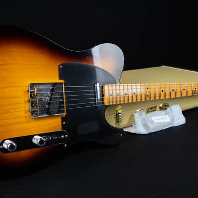Fender 1951 Custom Shop Nocaster Journeyman Relic 3,16 Kg! - Sunburst Bild 19