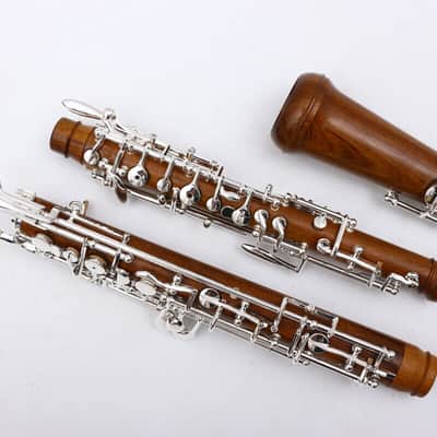 Professional oboe Nice Sound C key Rosewood Body 3rd Octave left F Key image 3