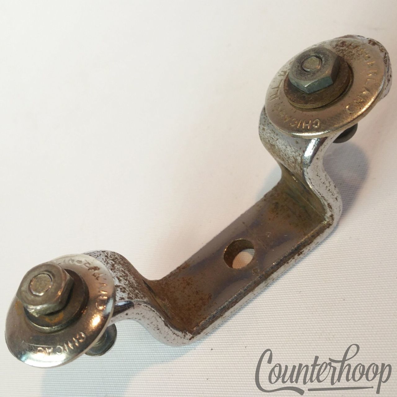Slingerland Floor Tom Drum Leg/Bass Cymbal Mount Chrome Radio King Vintage 40s* — main photograph