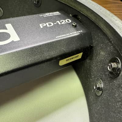 Roland PD-120 12" Dual Trigger Mesh Head V-Drum Trigger Pad - Blue - ZR39034 image 7