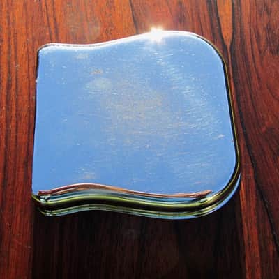 1950 – 1954 Fender Telecaster Broadcaster Esquire ashtray bridge pickup cover vintage blackguard era image 3