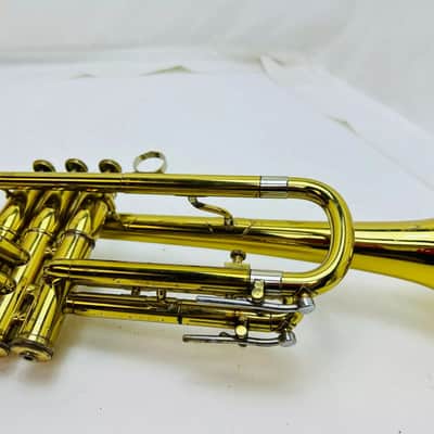 Vintage 1950's F.E. Olds Ambassador Fullerton California Brass Trumpet image 13