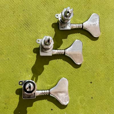 Set of 3 Vintage Schaller M4 S style Bass Tuners image 4