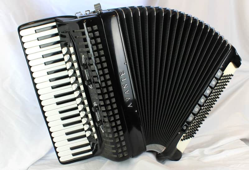 7716 - Black Borsini Avante Borsini Tone Chamber Piano Accordion LMMH 41 120 image 1