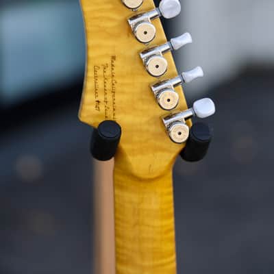 Kauer Guitars Custom David Gilmour Inspired Electroliner - Black image 6