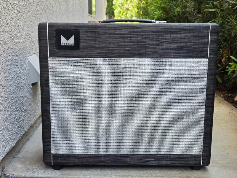 Morgan AC20 Deluxe 20W 1x12 Combo — Celestion Blue — Mercury Magnetics — Joe Morgan Signed — Twilight Finish image 1